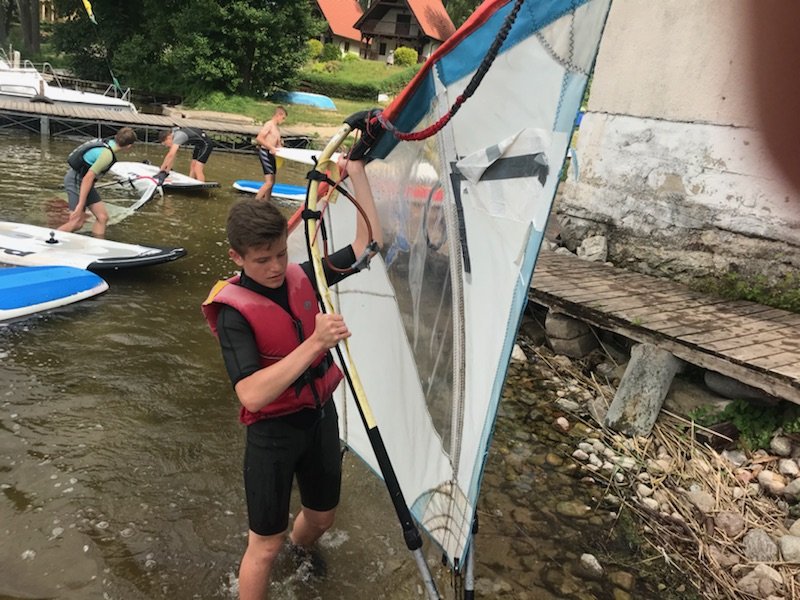 Obóz letni w Kretowinach